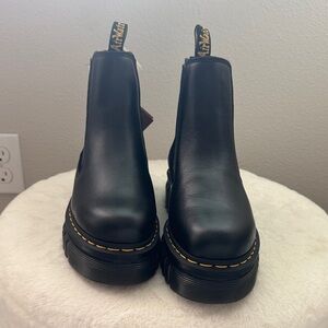 Dr. Martens Black Leather Ankle Boots